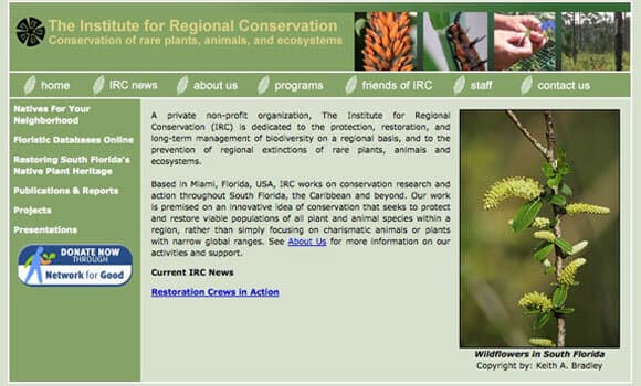 The Institute for Regional Conservation